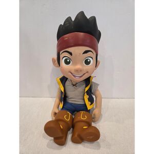 Disney Talking Jake and the Never Land Pirates 14" Talking Toy Doll Works